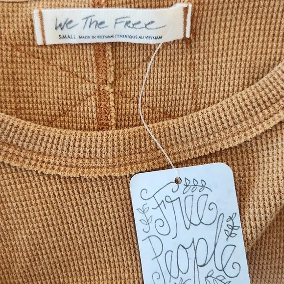 NWT..Free People Thermal top - Picture 7 of 9